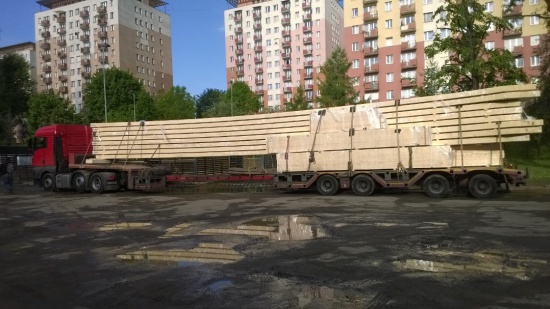 TRANSPORT PONADGABARYTOWY NISKOPODWOZIOWY PONAD NORMATYWNY GABARY
